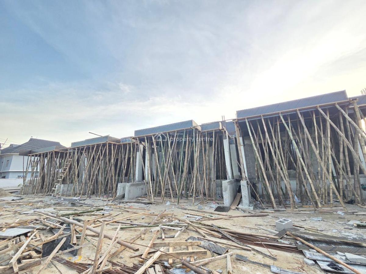 3 Bedroom Terrace + Studio Apartment Beside Atican Beach Resort, Atican Beach View Estate, The Charterhouse Lagos, Ojaja Mall, Victoria Island (vi), Lagos, Terraced Duplex for Sale