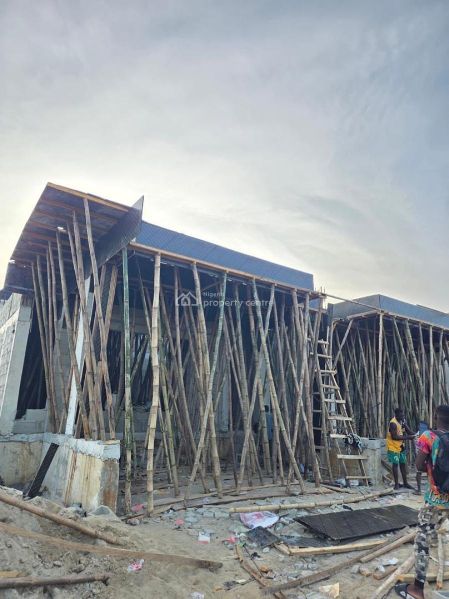 3 Bedroom Terrace + Studio Apartment Beside Atican Beach Resort, Atican Beach View Estate, The Charterhouse Lagos, Ojaja Mall, Victoria Island (vi), Lagos, Terraced Duplex for Sale