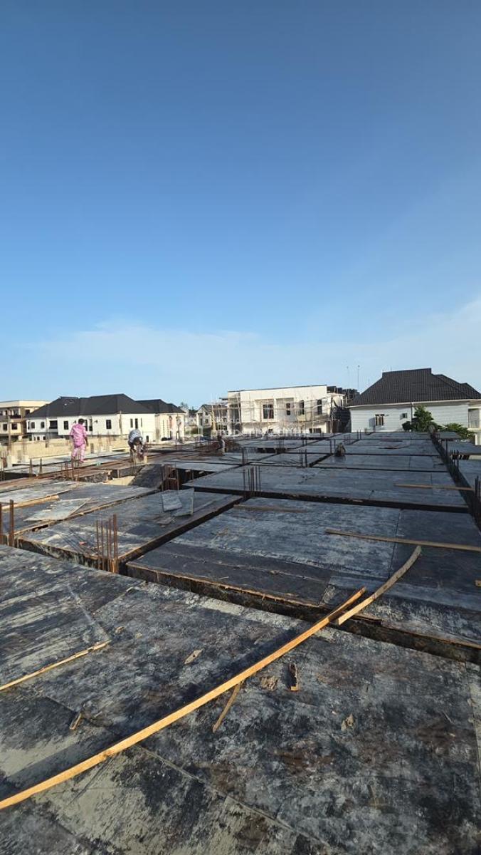 3 Bedroom Terrace + Studio Apartment Beside Atican Beach Resort, Atican Beach View Estate, The Charterhouse Lagos, Ojaja Mall, Victoria Island (vi), Lagos, Terraced Duplex for Sale