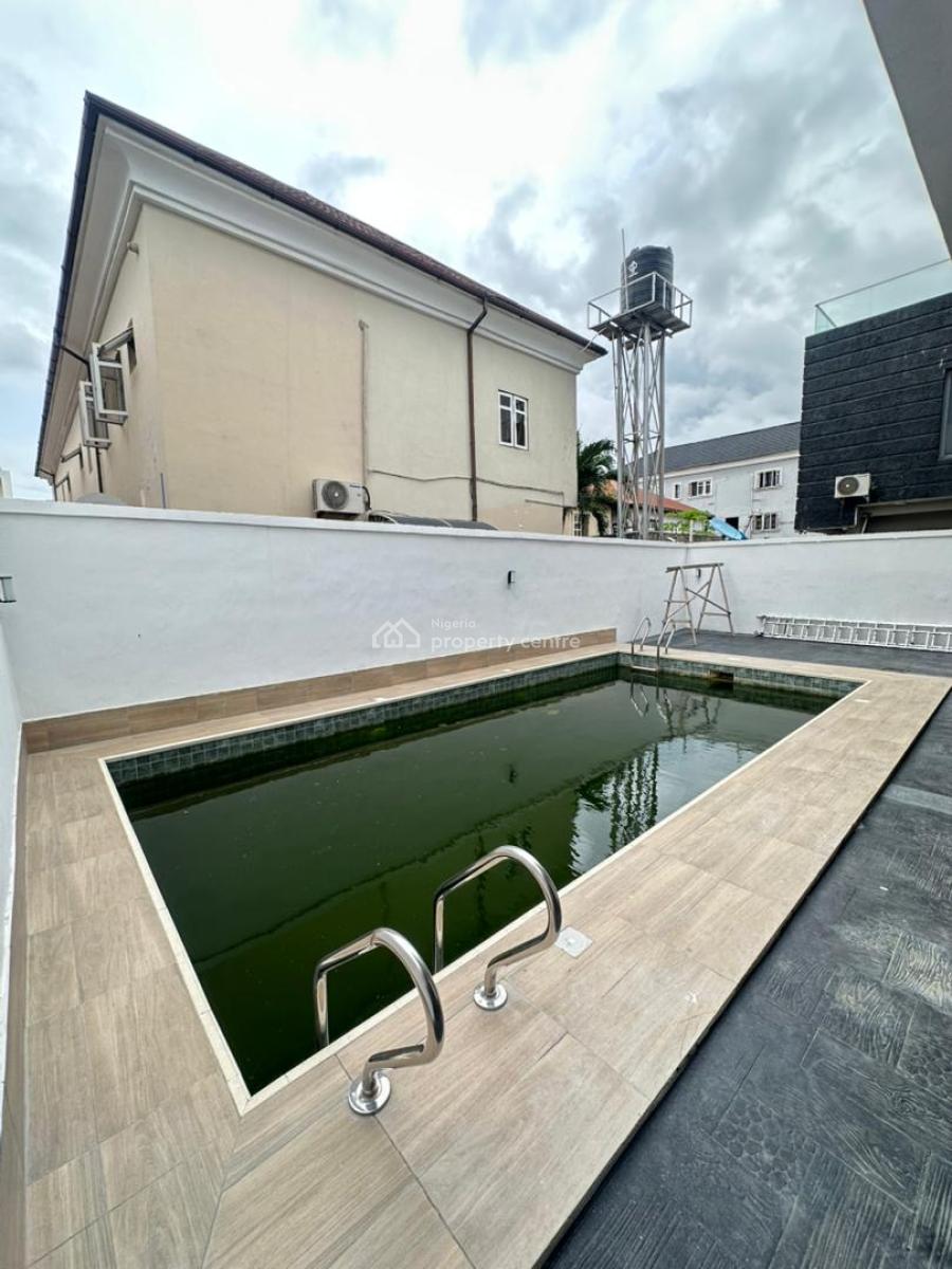 Very Lovely and Spacious 5 Bedroom Detached Duplex with a Pool, Lekki Phase 1, Lekki, Lagos, Detached Duplex for Sale