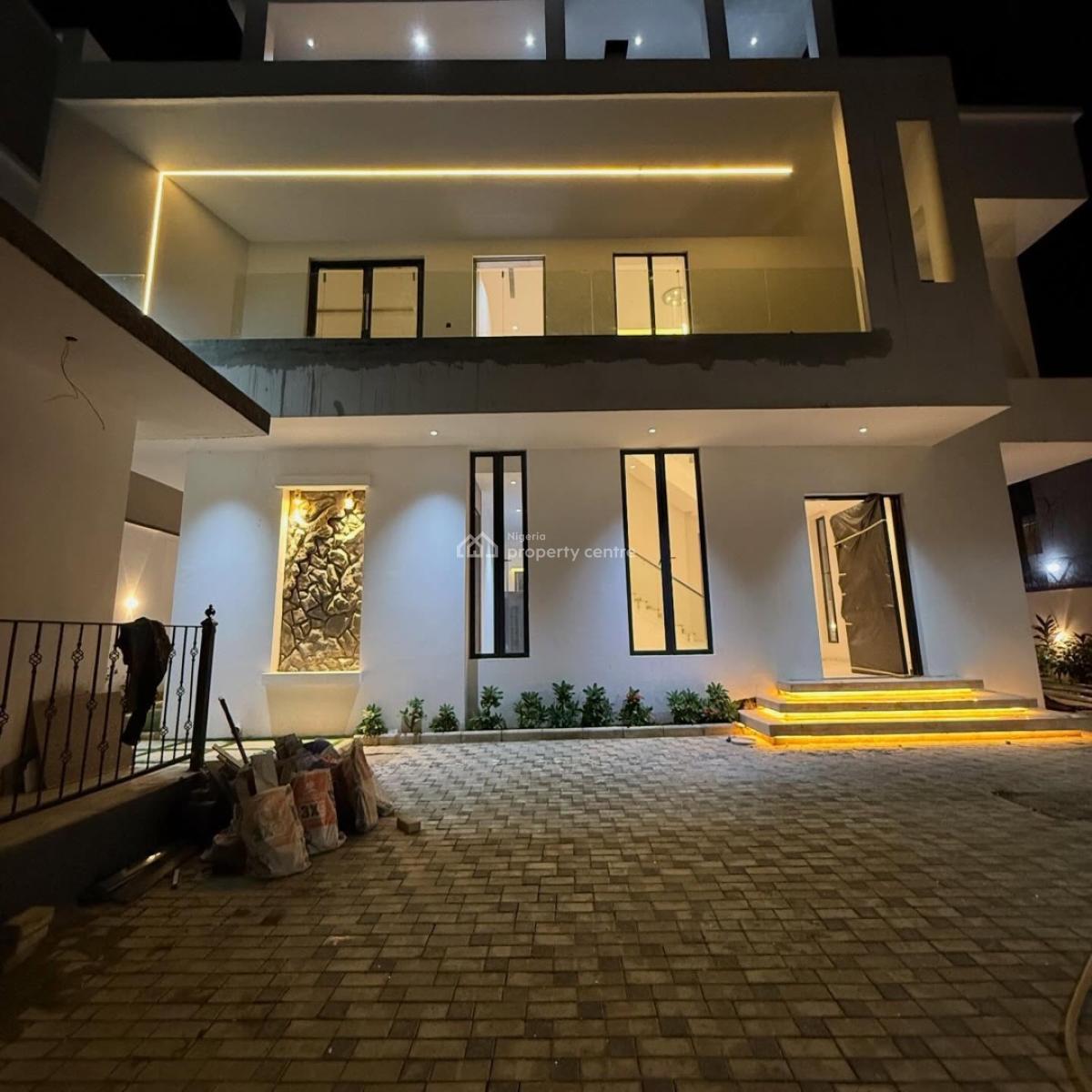 Brand New 5 Bedroom Detached Spacious Duplex,bq, Elevator,pool,cinema, Serene Neighborhood, Maitama District, Abuja, Detached Duplex for Sale