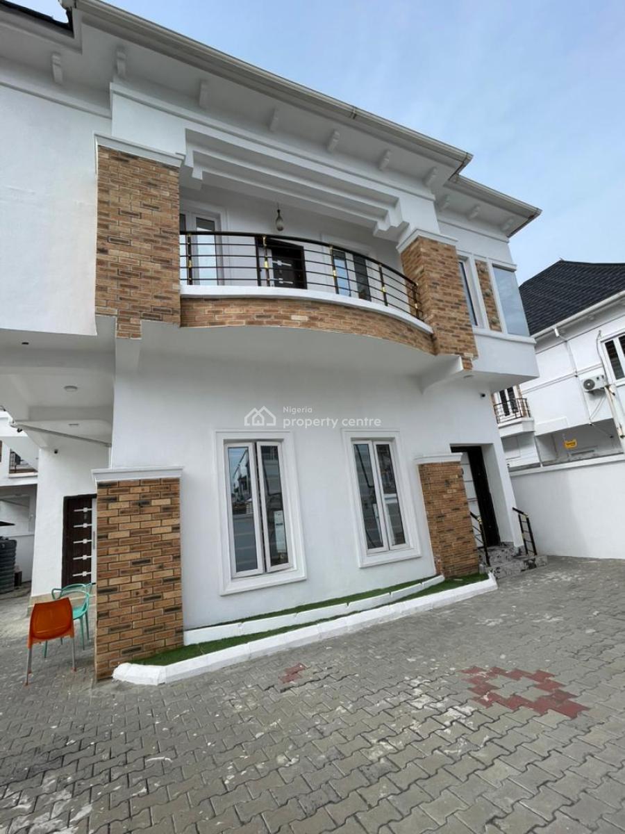 Fully Detached 4 Bedroom Duplex with Bq, Orchids Road, Lekki, Lagos, Detached Duplex for Rent