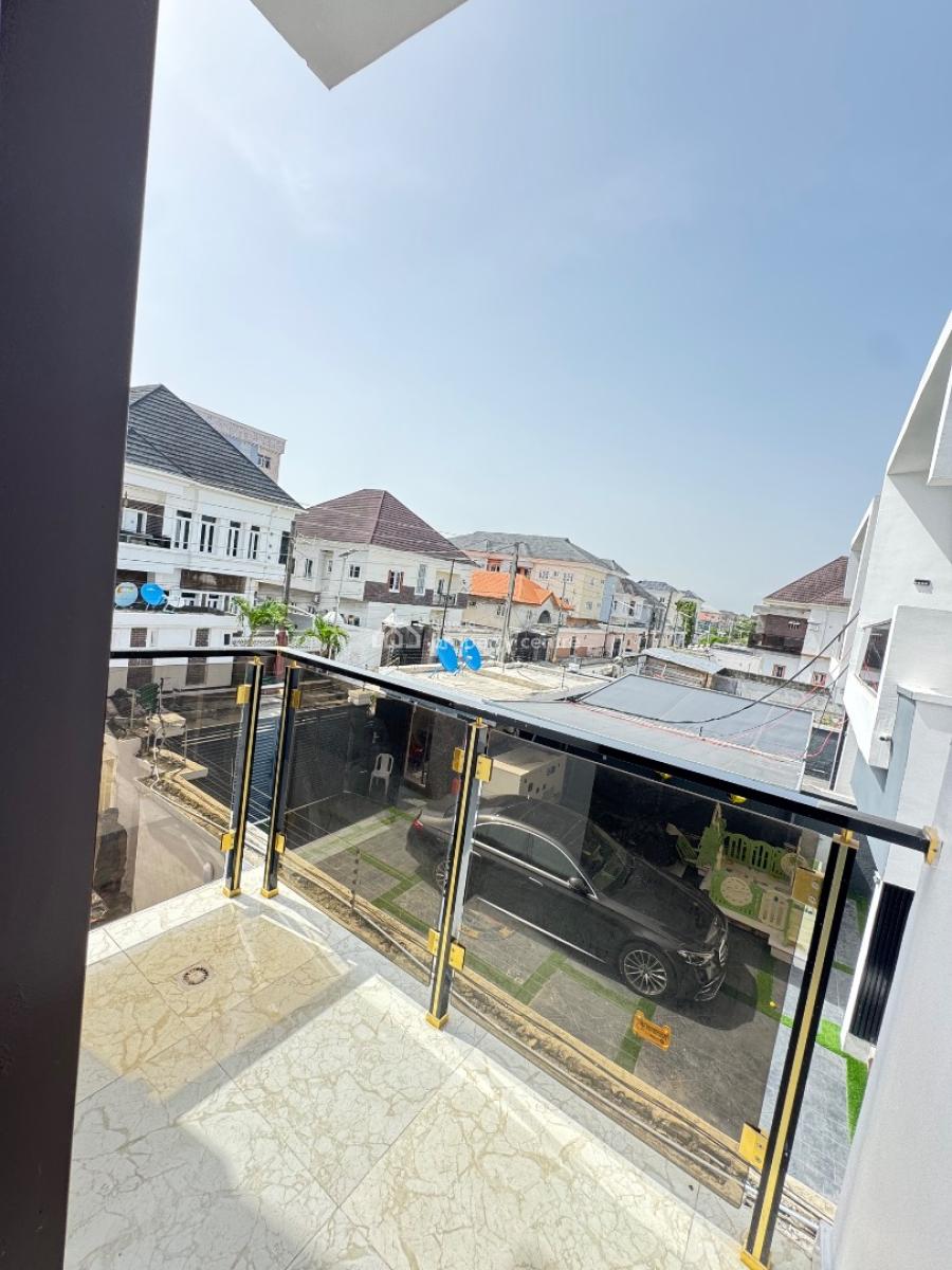 Nice 4 Bedroom Duplex Semi Detached with Bq Self Compound at Osapa, Osapa London Lekki, Lekki, Lagos, Semi-detached Duplex for Sale