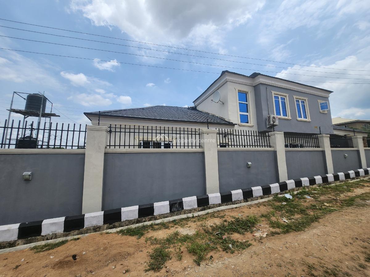Cute 4 Bedroom with a Pent House and a Detached 1 Bedroom Bq, Maberi Area Off Ajinde Akala Express, Ibadan, Oyo, Detached Bungalow for Sale