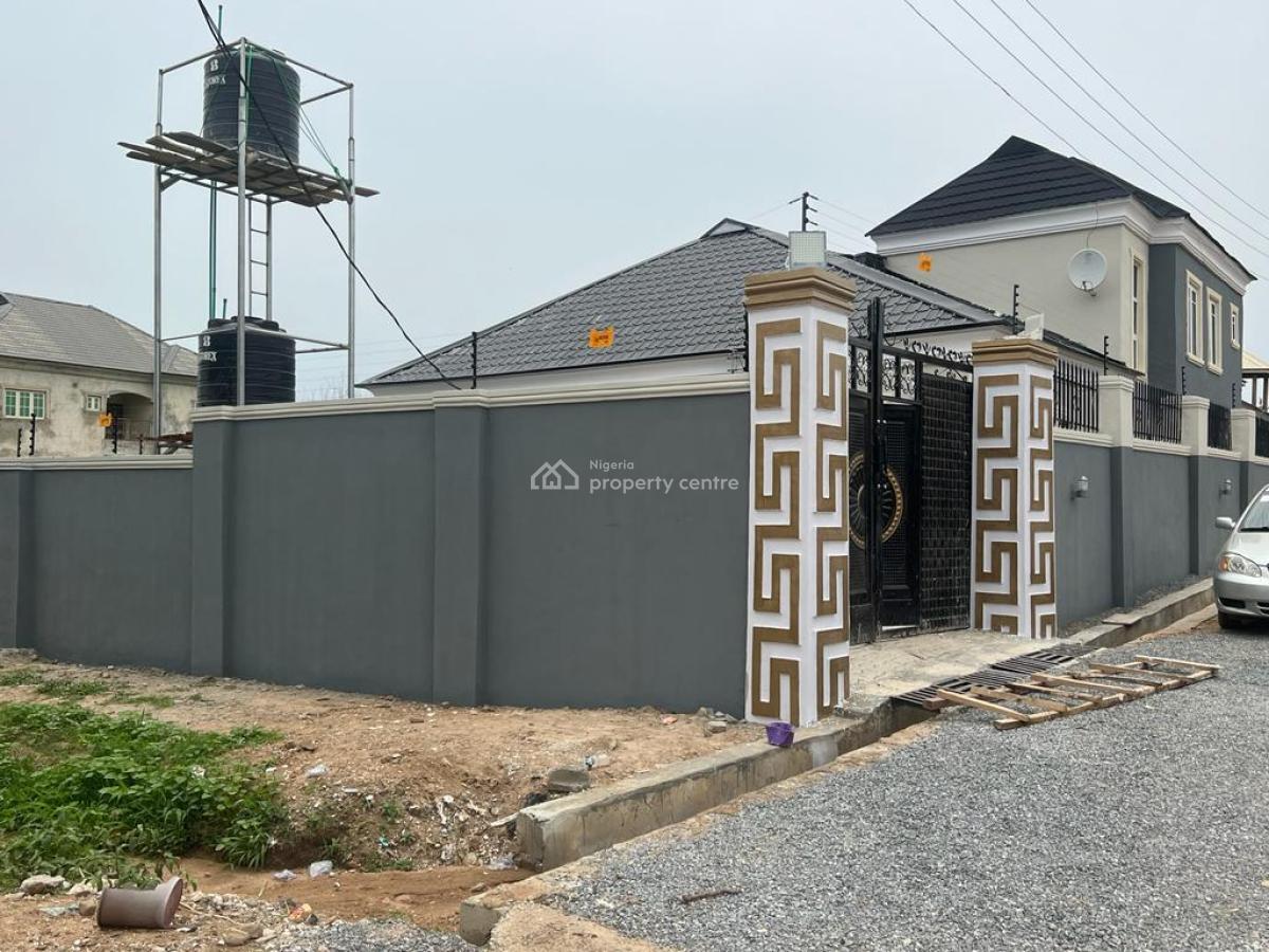 Cute 4 Bedroom with a Pent House and a Detached 1 Bedroom Bq, Maberi Area Off Ajinde Akala Express, Ibadan, Oyo, Detached Bungalow for Sale