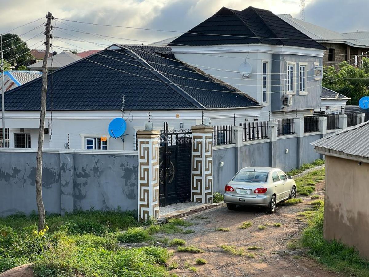 Cute 4 Bedroom with a Pent House and a Detached 1 Bedroom Bq, Maberi Area Off Ajinde Akala Express, Ibadan, Oyo, Detached Bungalow for Sale
