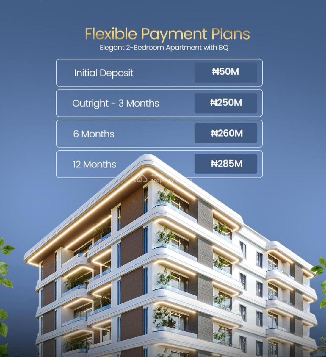 Lekki Luxury 2 Bedroom Apartment + Bq, Lekki Phase 1, Lekki, Lagos, Flat / Apartment for Sale