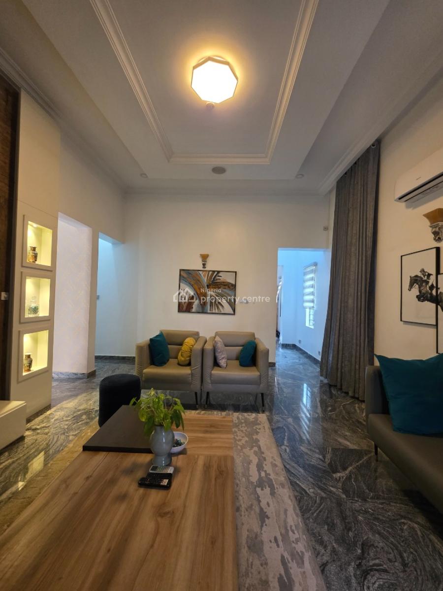 Luxury Furnished 4 Bedroom Terrace Duplex with Bq, Guzape District, Abuja, Terraced Duplex for Sale