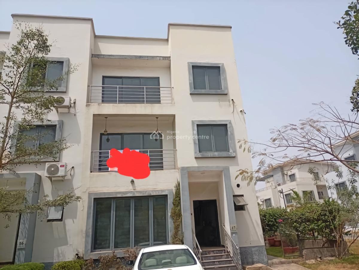 Luxury 4 Bedrooms Corner Piece Terrace with Bq, Apo, Abuja, House for Rent