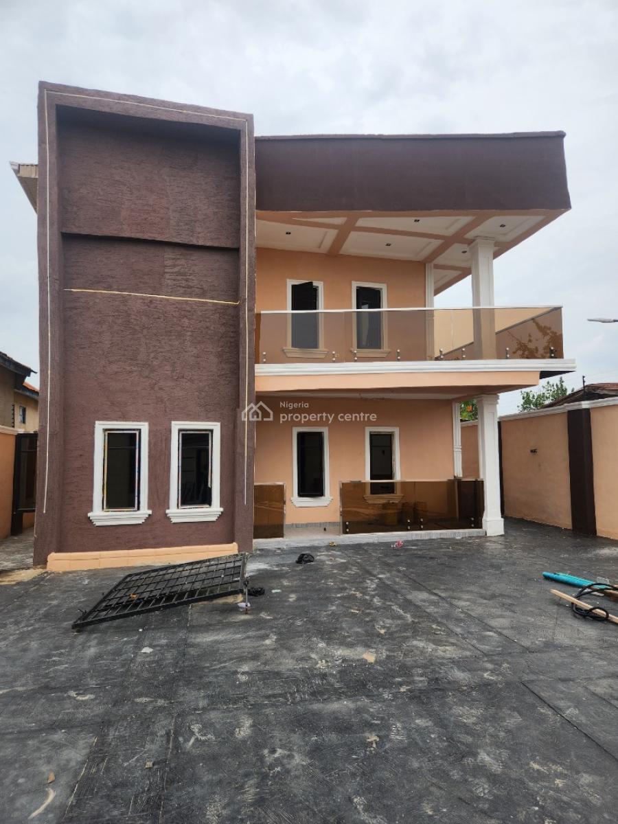 Newly Built, Furnished Smart 5 Bedroom Duplex in a Cool Area, Near Heritage Estate Oluyole Extension, Ibadan, Oyo, Detached Duplex for Sale