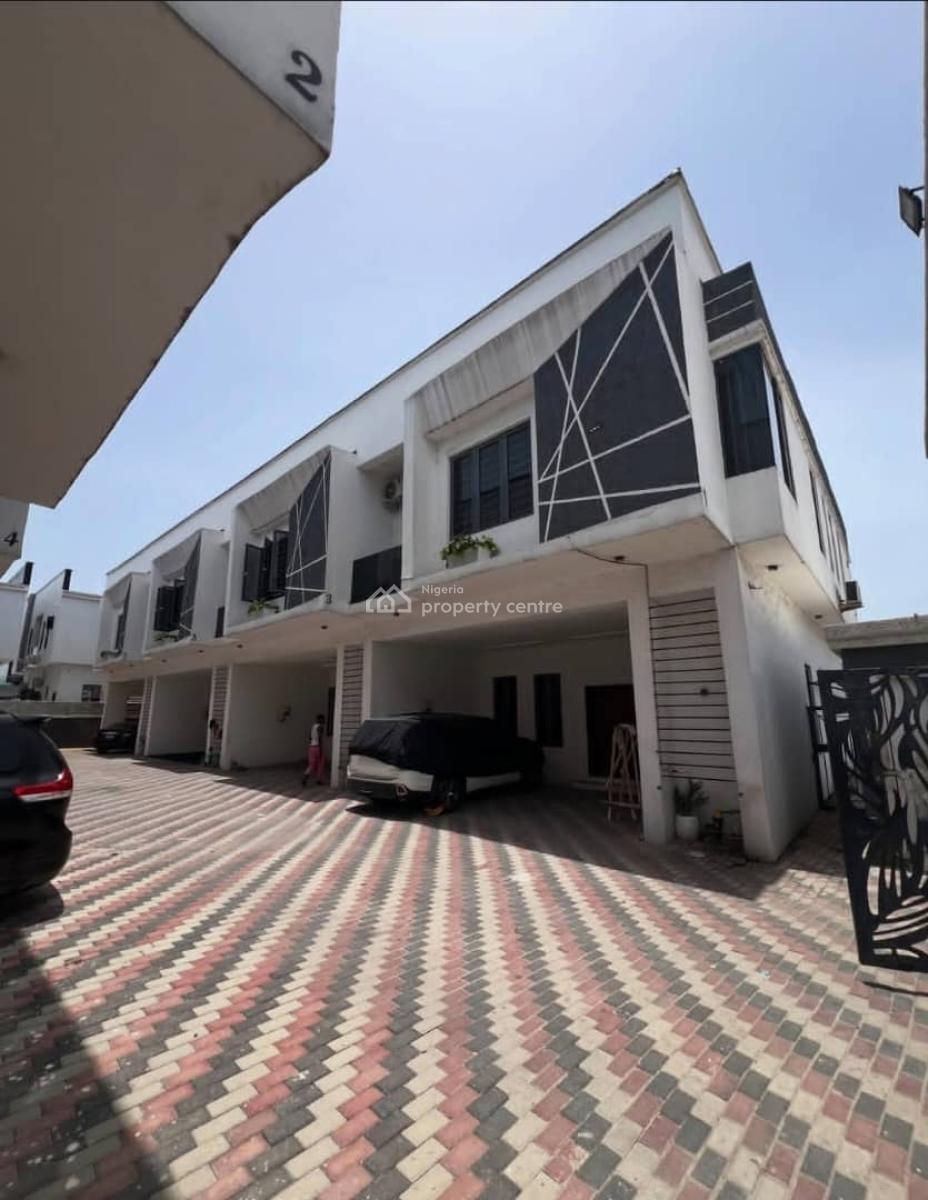 Spacious 4 Bedroom Terrace Duplex with Bq Fitted Kitchen, Orchid, Lekki, Lagos, Terraced Duplex for Rent