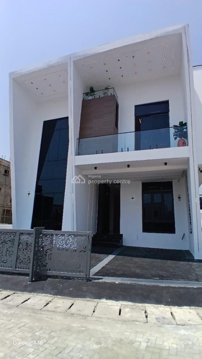 Smart 5 Bedroom Detached House + Bq, Swimming Pool, Chevron Toll Gate, Lekki Expressway, Lekki, Lagos, Detached Duplex for Rent