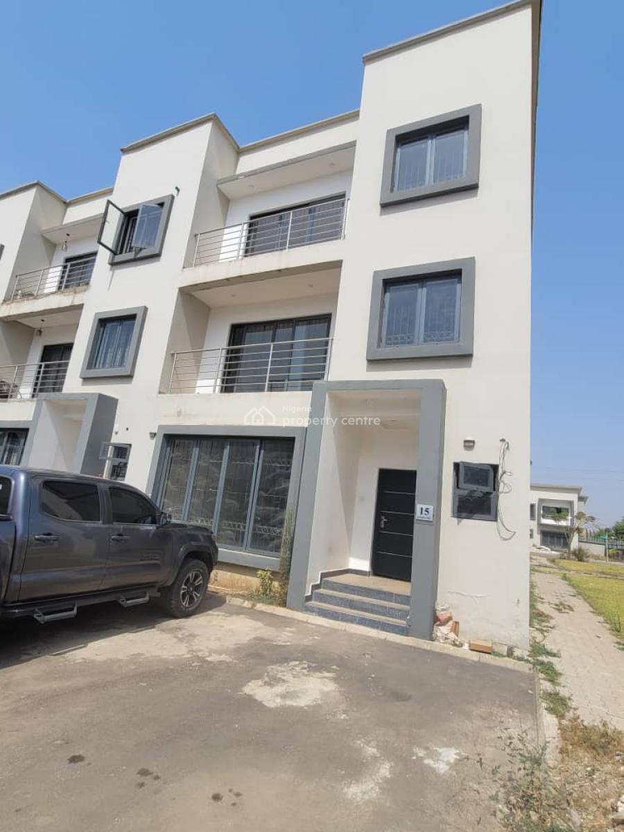 Luxury 4 Bedrooms Cool Duplex with Bq & Cctv, Cartersgroove Estate, Opposite Cedar Crest Hospital, Apo, Abuja, House for Rent