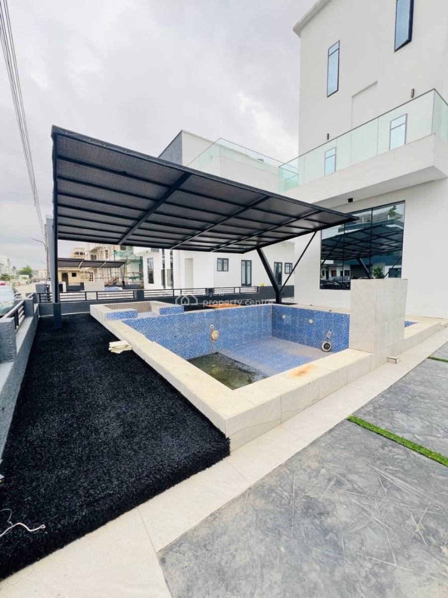 5 Bedroom Fully Detached Duplex+ Bq, Cinema,rooftop Terrace & Pool, Inside a Secure, Serene and Best Estate in Osapa, Osapa, Lekki, Lagos, Detached Duplex for Sale