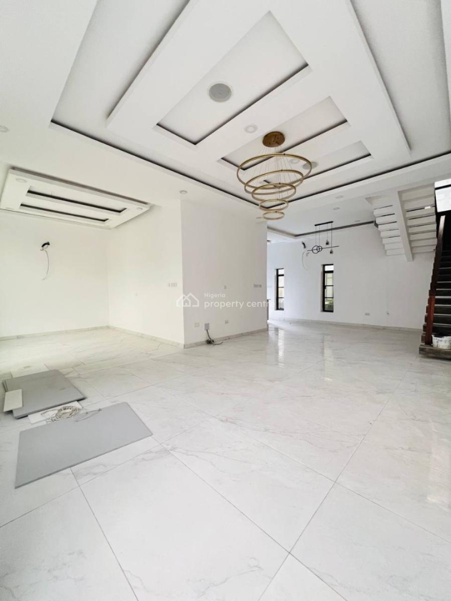 5 Bedroom Fully Detached Duplex+ Bq, Cinema,rooftop Terrace & Pool, Inside a Secure, Serene and Best Estate in Osapa, Osapa, Lekki, Lagos, Detached Duplex for Sale