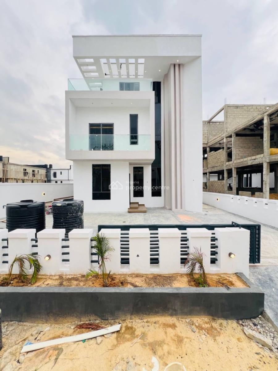 5 Bedroom Fully Detached Duplex+ Bq, Cinema,rooftop Terrace & Swimming, Inside One of The Best, Secure and Well Plan Estate., Ikota, Lekki, Lagos, Detached Duplex for Sale