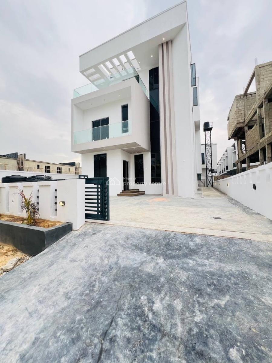 5 Bedroom Fully Detached Duplex+ Bq, Cinema,rooftop Terrace & Swimming, Inside One of The Best, Secure and Well Plan Estate., Ikota, Lekki, Lagos, Detached Duplex for Sale