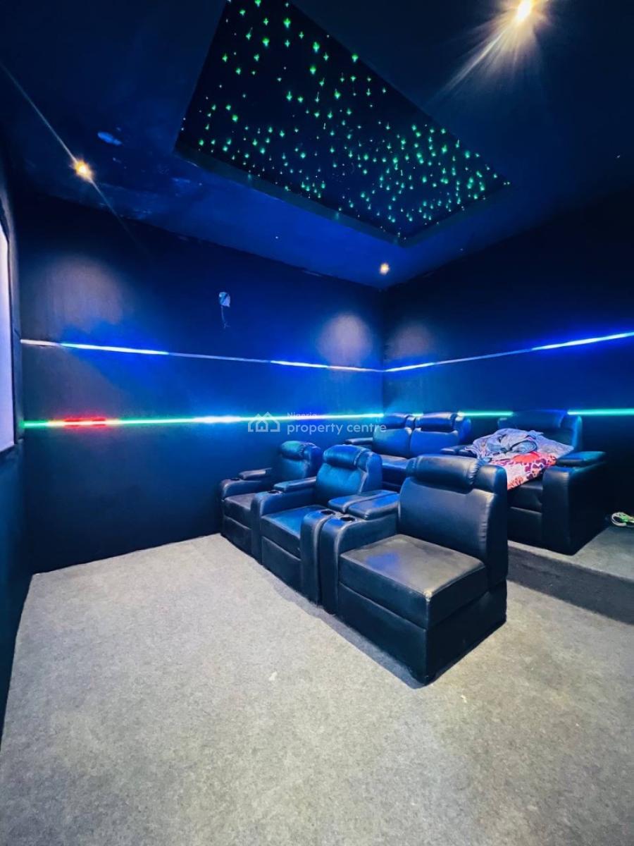 5 Bedroom Fully Detached Duplex+ Bq, Cinema,rooftop Terrace & Swimming, Inside One of The Best, Secure and Well Plan Estate., Ikota, Lekki, Lagos, Detached Duplex for Sale