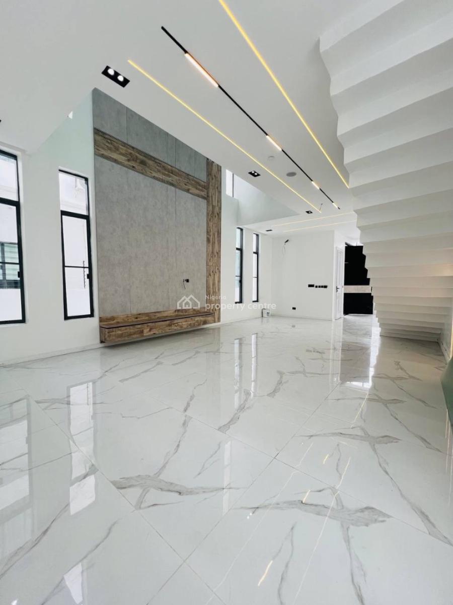 Spacious 5 Fully Bedroom Detached +bq, Cinema, Gym, Rooftop Terrace &, Inside a Call to Access and Well Structure Estate in Osapa, Osapa, Lekki, Lagos, Detached Duplex for Sale