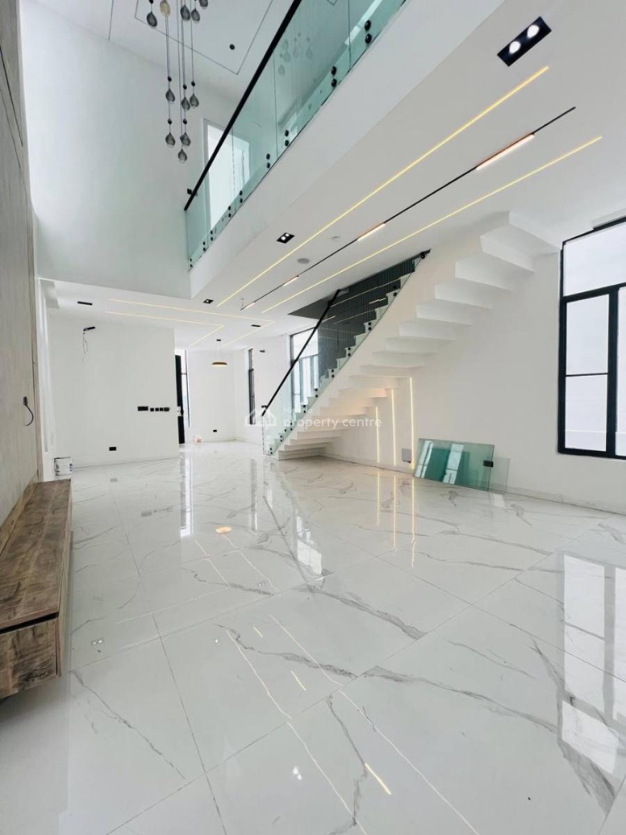 Spacious 5 Fully Bedroom Detached +bq, Cinema, Gym, Rooftop Terrace &, Inside a Call to Access and Well Structure Estate in Osapa, Osapa, Lekki, Lagos, Detached Duplex for Sale