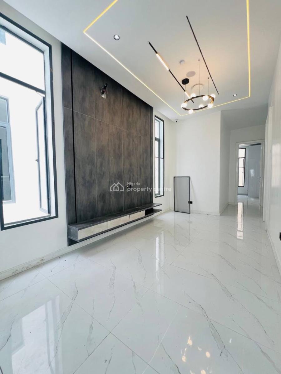 Spacious 5 Fully Bedroom Detached +bq, Cinema, Gym, Rooftop Terrace &, Inside a Call to Access and Well Structure Estate in Osapa, Osapa, Lekki, Lagos, Detached Duplex for Sale