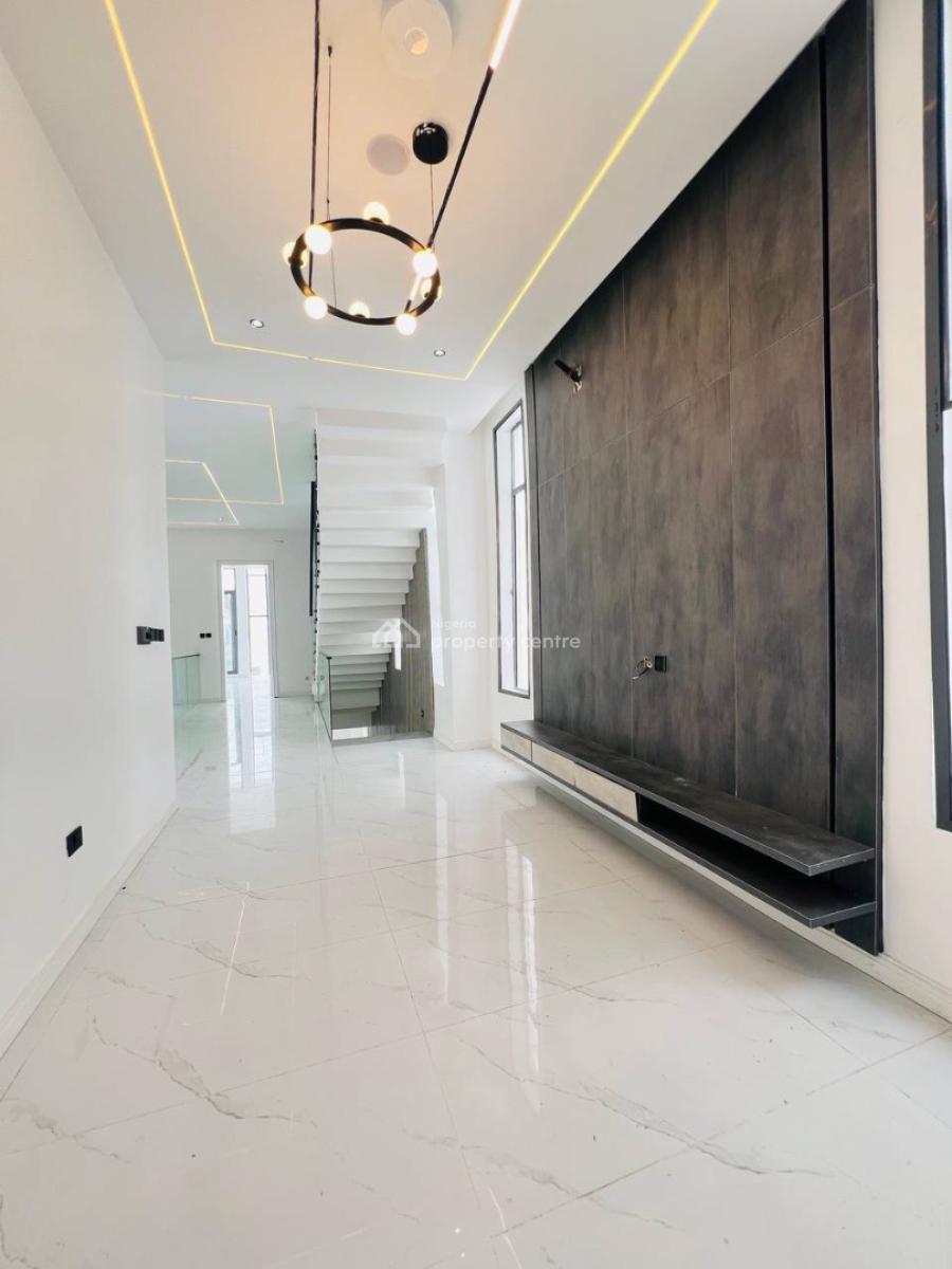 Spacious 5 Fully Bedroom Detached +bq, Cinema, Gym, Rooftop Terrace &, Inside a Call to Access and Well Structure Estate in Osapa, Osapa, Lekki, Lagos, Detached Duplex for Sale