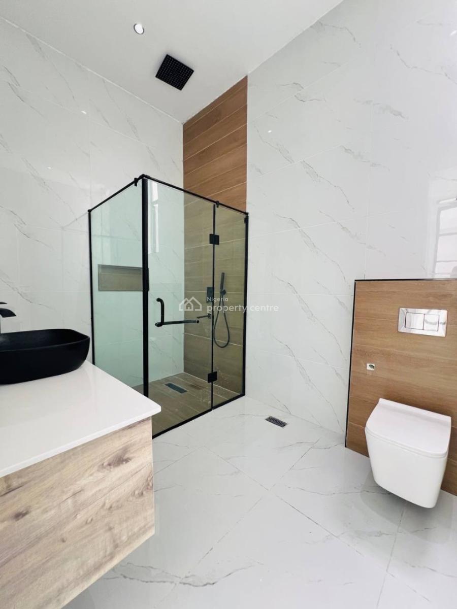 Spacious 5 Fully Bedroom Detached +bq, Cinema, Gym, Rooftop Terrace &, Inside a Call to Access and Well Structure Estate in Osapa, Osapa, Lekki, Lagos, Detached Duplex for Sale