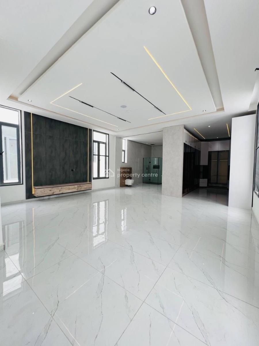 Spacious 5 Fully Bedroom Detached +bq, Cinema, Gym, Rooftop Terrace &, Inside a Call to Access and Well Structure Estate in Osapa, Osapa, Lekki, Lagos, Detached Duplex for Sale