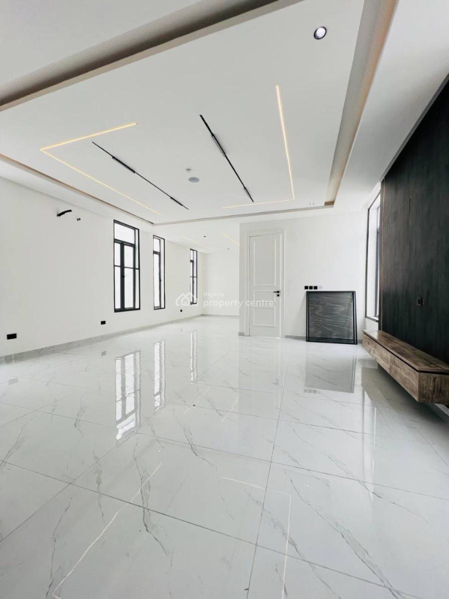 Spacious 5 Fully Bedroom Detached +bq, Cinema, Gym, Rooftop Terrace &, Inside a Call to Access and Well Structure Estate in Osapa, Osapa, Lekki, Lagos, Detached Duplex for Sale