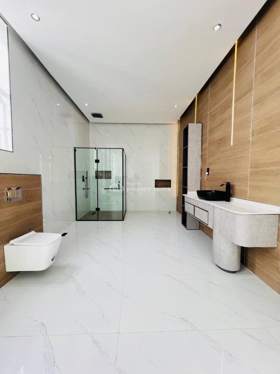 Spacious 5 Fully Bedroom Detached +bq, Cinema, Gym, Rooftop Terrace &, Inside a Call to Access and Well Structure Estate in Osapa, Osapa, Lekki, Lagos, Detached Duplex for Sale