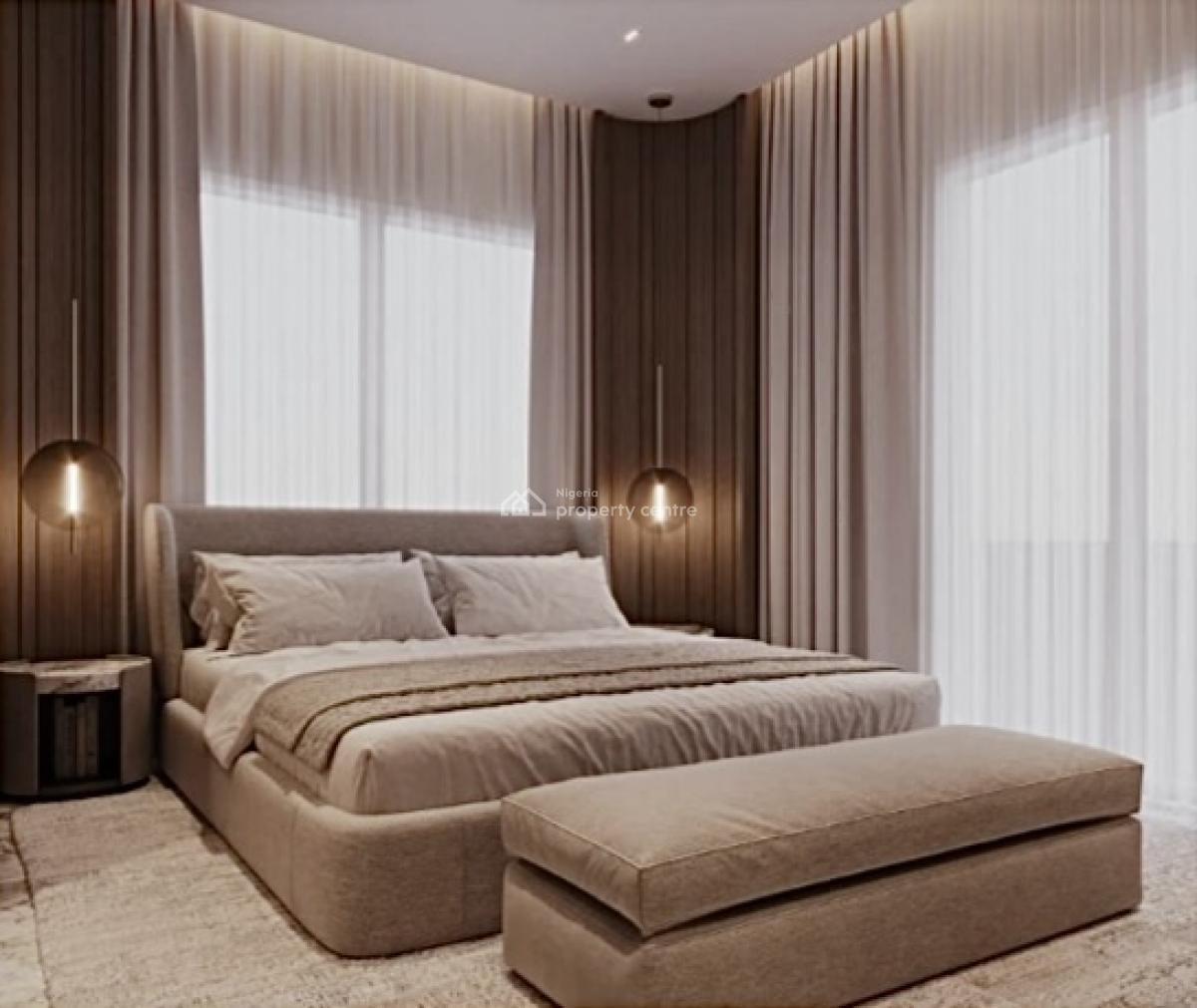 Fully Automated Luxury 2bedroom Apartment + Bq, Pool, Gen & Green Area, Abraham Adesanya, Lekki Phase 2, Lekki, Lagos, Flat / Apartment for Sale