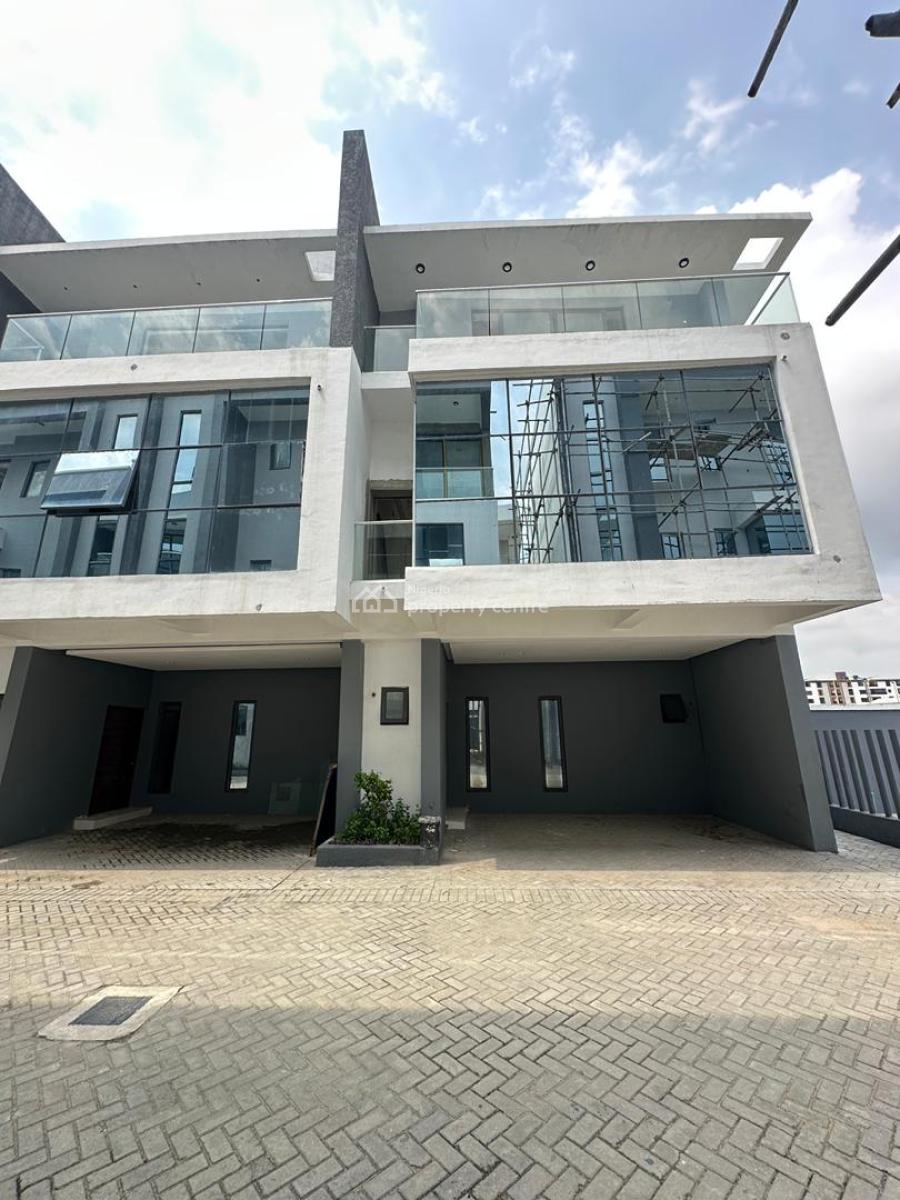 Well-built Luxury Spacious 4 Bedroom Terrace Duplex with Pool and Gym, Ikate, Lekki, Lagos, Terraced Duplex for Sale