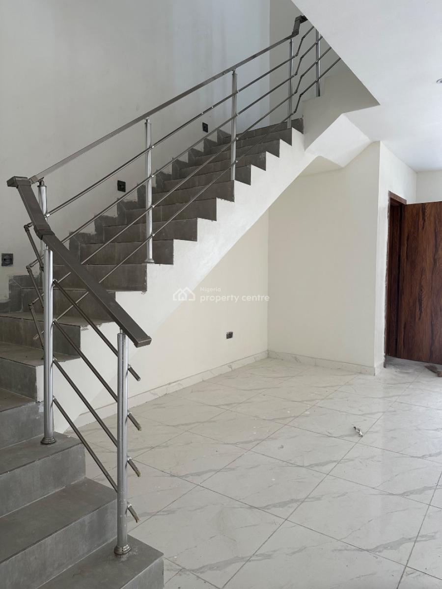 Well-built Fully Finished 3 Bedroom Duplex + Bq, Gym, Pool & Solar, Behind Lagos Business School, Sangotedo, Ajah, Lagos, Semi-detached Duplex for Sale