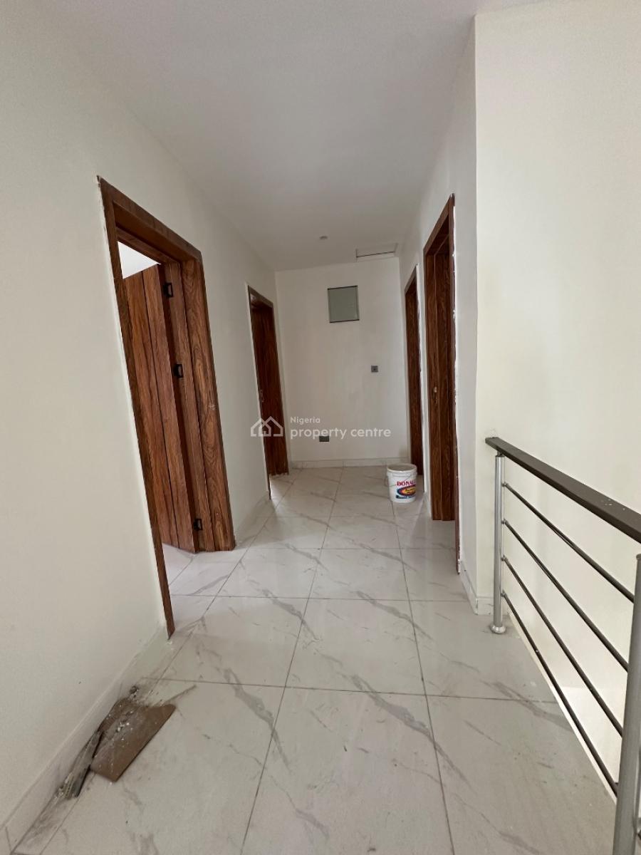 Well-built Fully Finished 3 Bedroom Duplex + Bq, Gym, Pool & Solar, Behind Lagos Business School, Sangotedo, Ajah, Lagos, Semi-detached Duplex for Sale