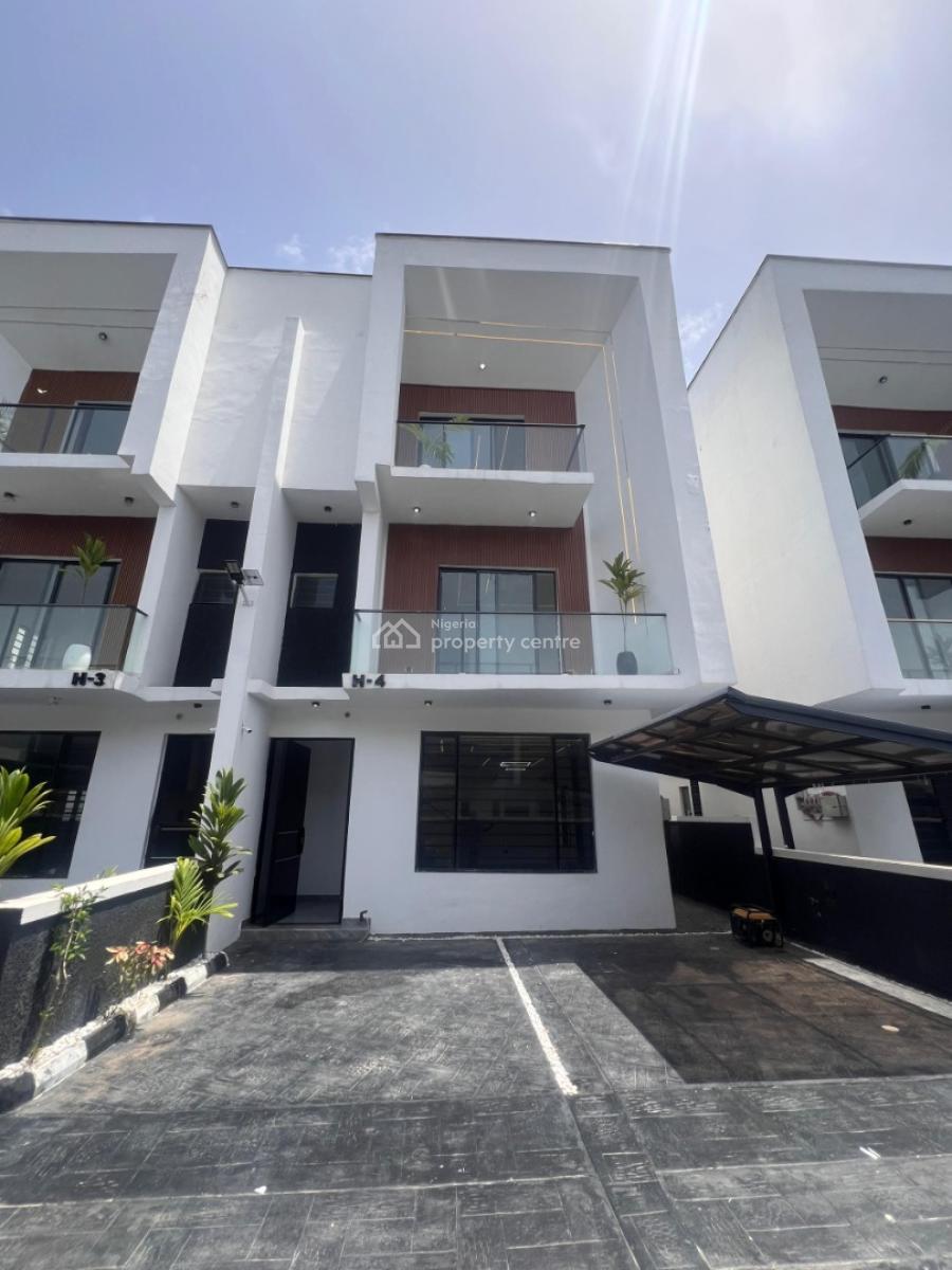 4 Bedroom Semi-detached Duplex with Bq Available, Orchid Road, Lekki, Lagos, Semi-detached Duplex for Sale