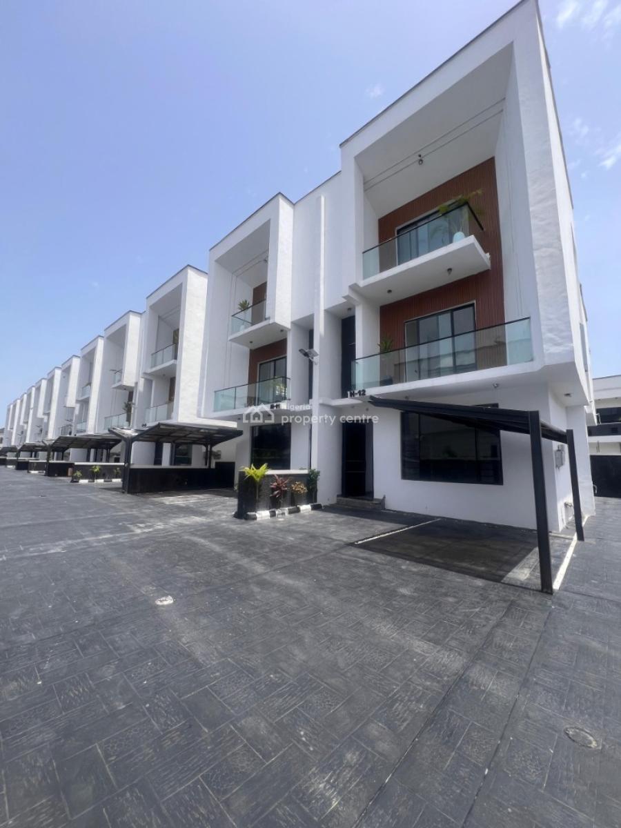 4 Bedroom Semi-detached Duplex with Bq Available, Orchid Road, Lekki, Lagos, Semi-detached Duplex for Sale
