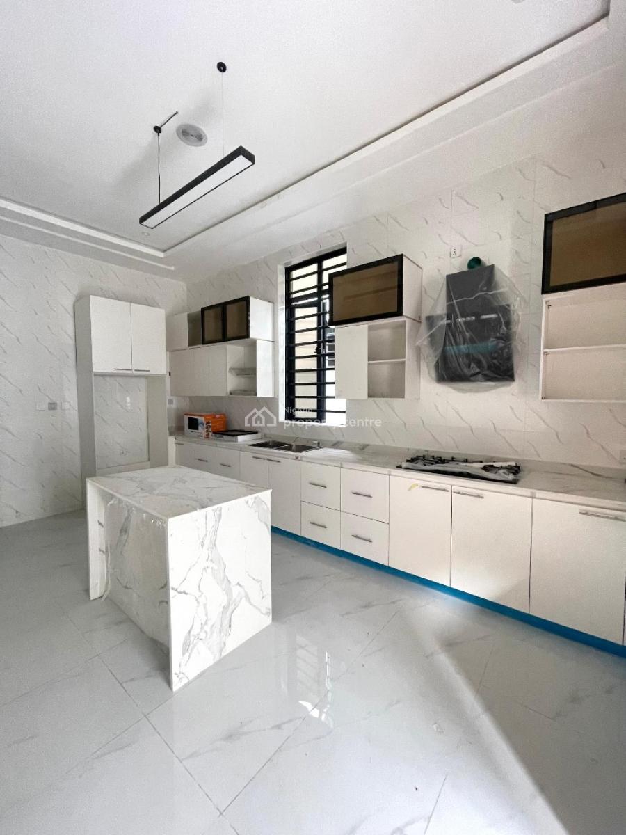 Contemporary 4 Bedroom Fully Detached Duplex with Bq, Chevron, Lekki, Lagos, Detached Duplex for Sale