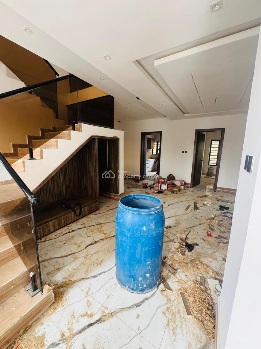 Stunning 3 Bedroom Terrace Duplex in Asecured Estate, Exquisitely Designed Home with Bq in a Secured Estate, Ogba, Ikeja, Lagos, Terraced Duplex for Sale