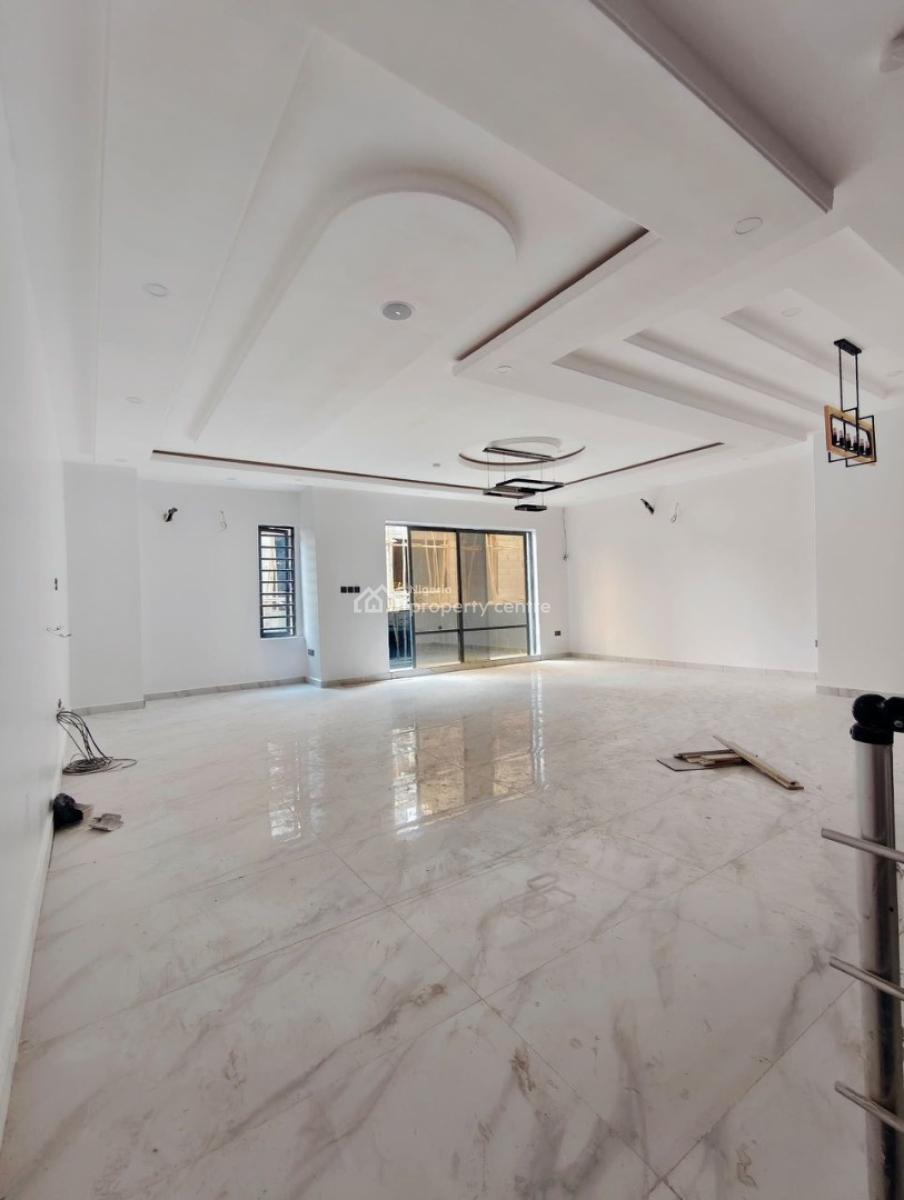Newly Built 5 Bedroom Terrace Duplex with a Bq, Elegantly Designed Home with Bq, Garage in a Serene Location, Opebi, Ikeja, Lagos, Terraced Duplex for Sale