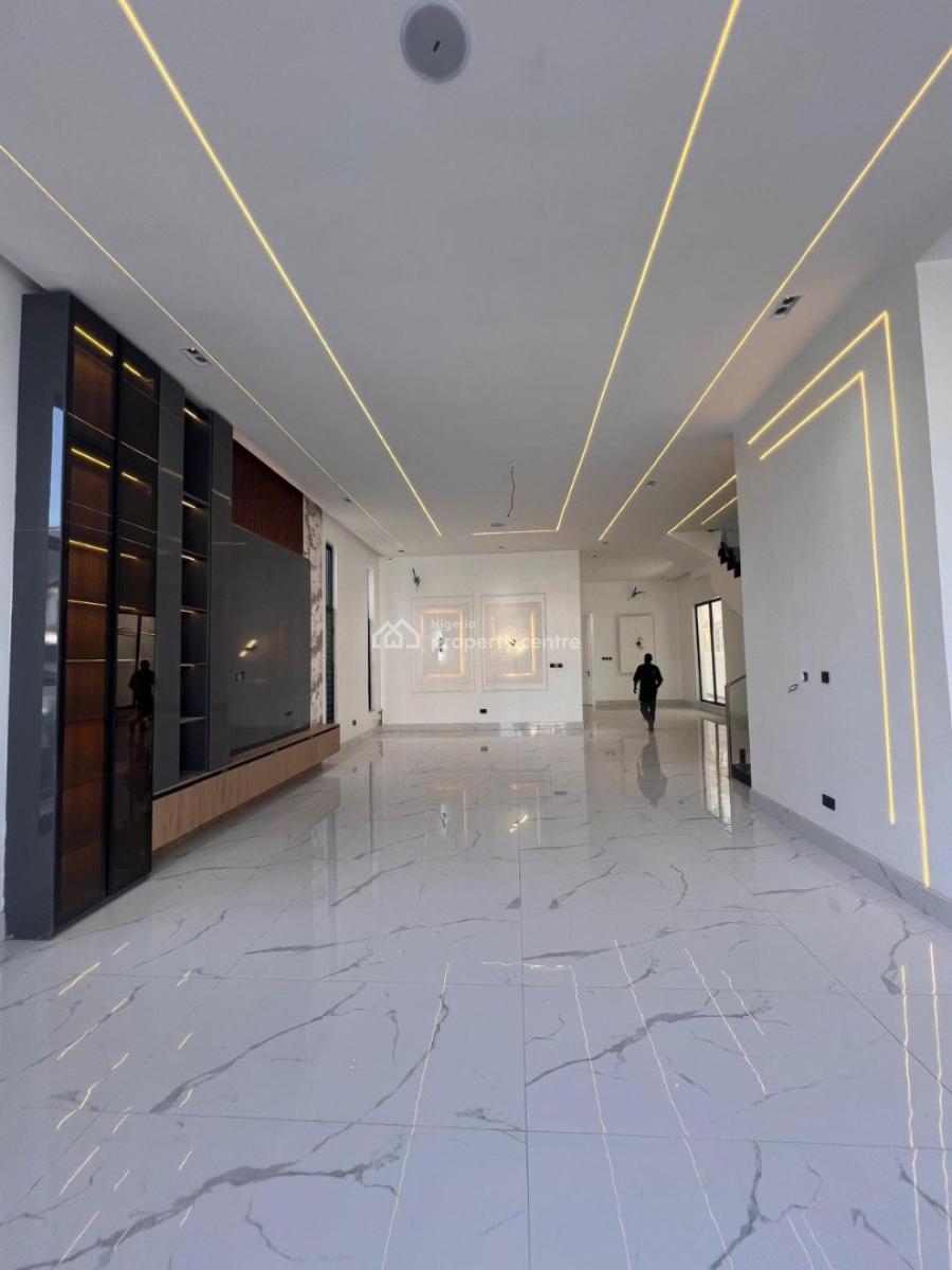 Luxurious 5 Bedroom Detached Duplex with Bq & Swimming Pool, in a Secure & Call to Access Estate, Megamound Estate, Lekki, Lagos, Detached Duplex for Sale