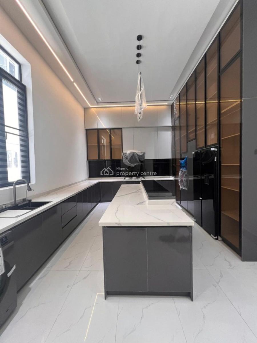 Luxurious 5 Bedroom Detached Duplex with Bq & Swimming Pool, in a Secure & Call to Access Estate, Megamound Estate, Lekki, Lagos, Detached Duplex for Sale