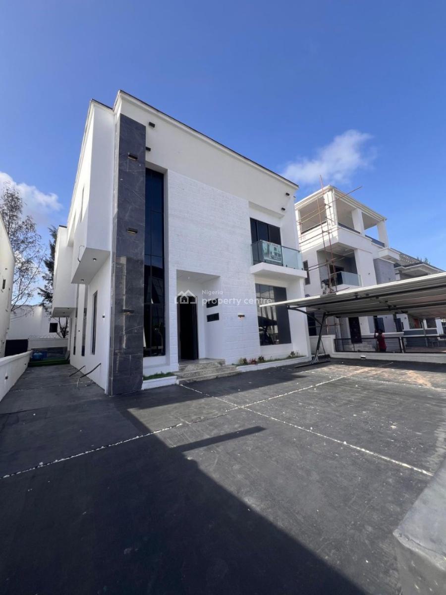 Magnificent 5 Bedroom Detached Duplex with Bq & Swimming Pool, in a Secure & Call to Access Estate, Megamound Estate, Lekky County, Lekki, Lagos, Detached Duplex for Sale