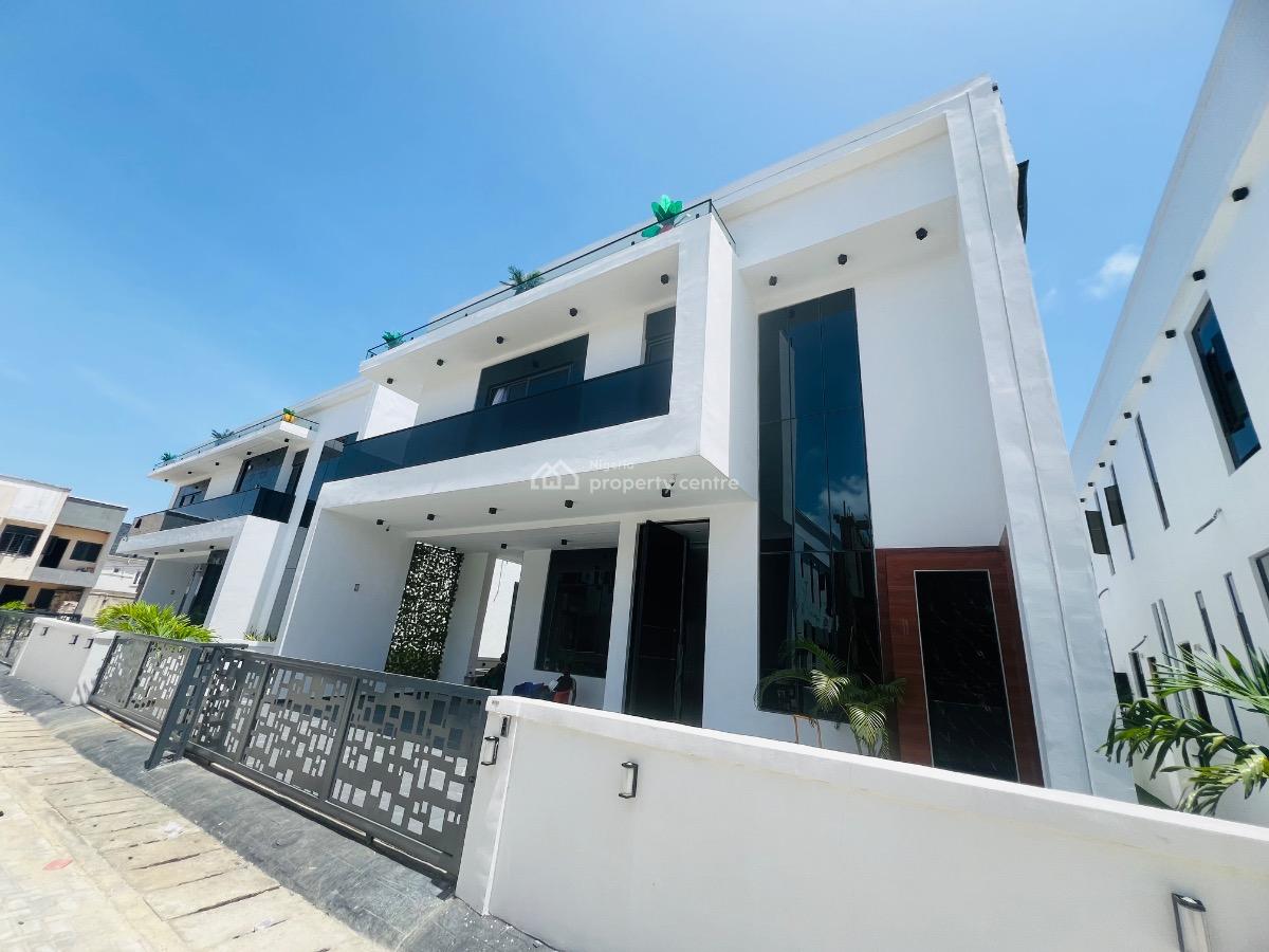 5bedroom Detached Duplex with Bq, Chevron Tollgate, Lekki, Lagos, Detached Duplex for Sale