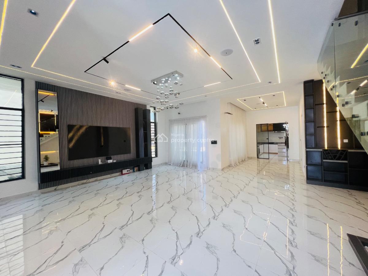 5bedroom Detached Duplex with Bq, Chevron Tollgate, Lekki, Lagos, Detached Duplex for Sale