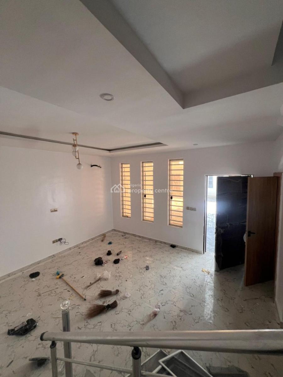 Stunning 4 Bedroom Terrace Duplex with Bq, Communal Pool & Gym, Sweet Deal, Perfect for Family Residence & Investment in Lekky County, Lekki, Lagos, Terraced Duplex for Sale