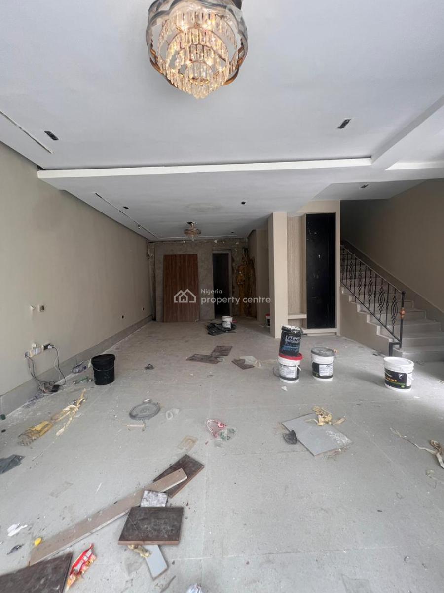 Luxury 4 Bedroom Semi Detached House with a Room Bq, Study, Gym, Perfect for Family Residence, in a Secure & Call to Access Estate, Ikoyi, Lagos, Semi-detached Duplex for Sale