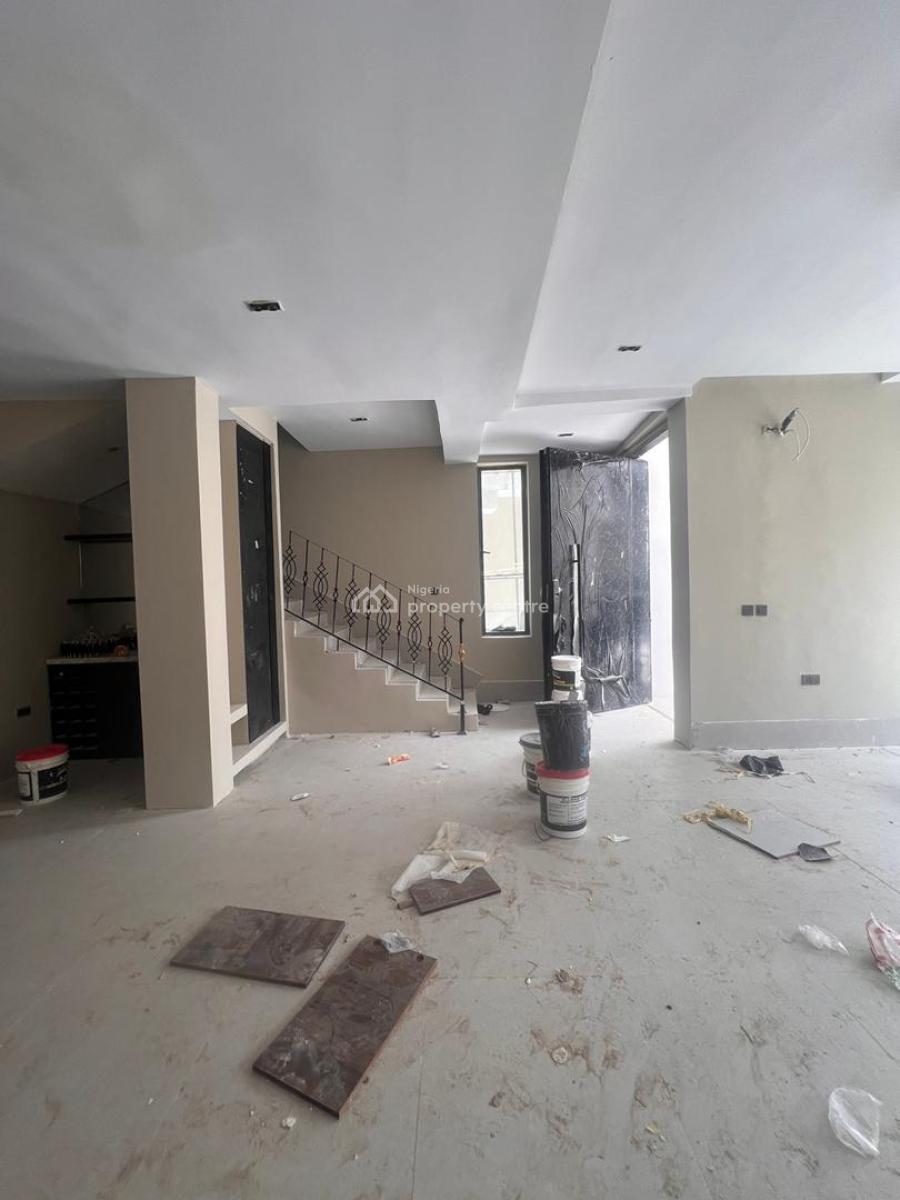 Luxury 4 Bedroom Semi Detached House with a Room Bq, Study, Gym, Perfect for Family Residence, in a Secure & Call to Access Estate, Ikoyi, Lagos, Semi-detached Duplex for Sale
