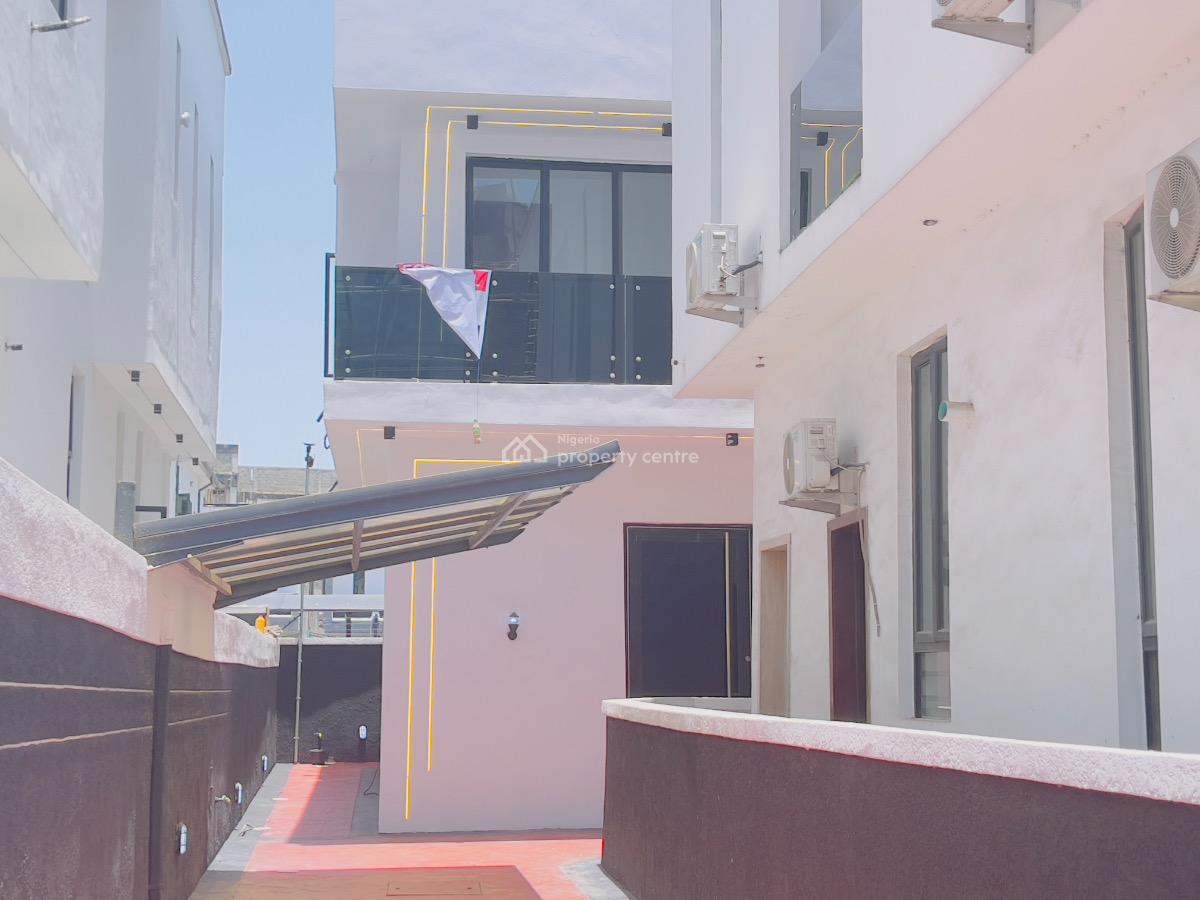 4bedroom Semi Detached Duplex with Bq, Chevron Alternative, Lekki, Lagos, Semi-detached Duplex for Sale