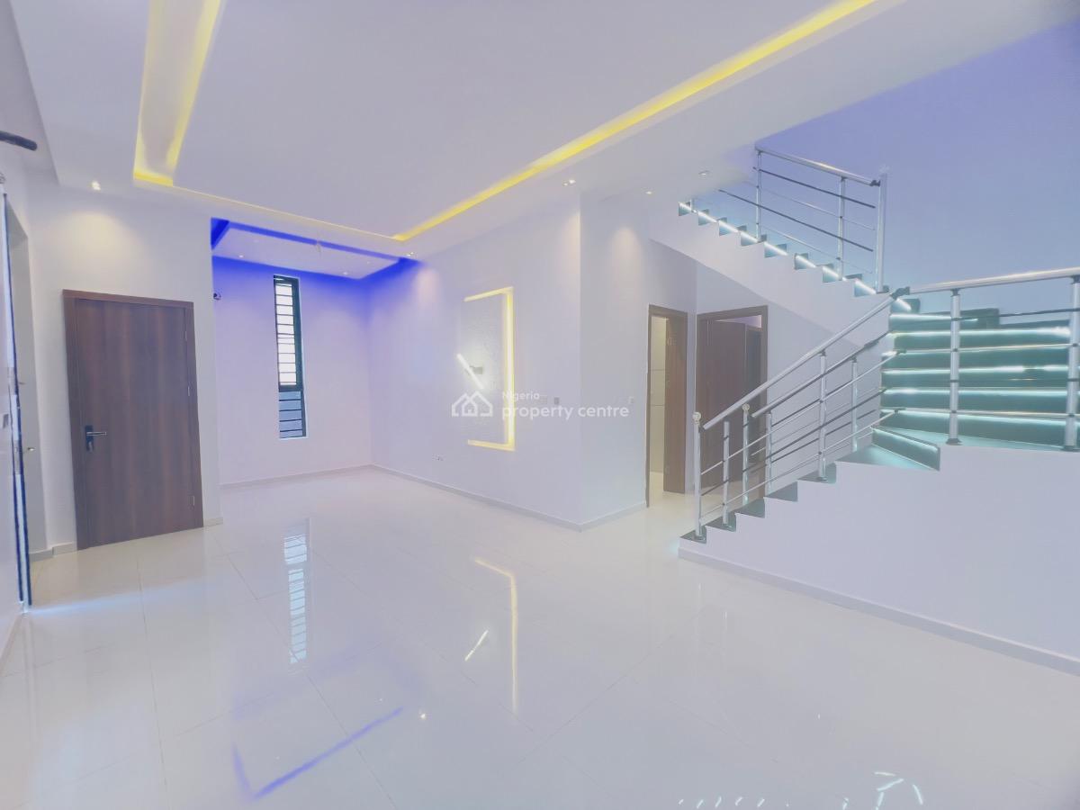 4bedroom Semi Detached Duplex with Bq, Chevron Alternative, Lekki, Lagos, Semi-detached Duplex for Sale
