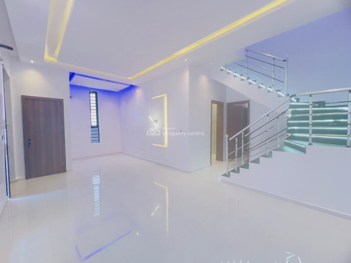 4bedroom Semi Detached Duplex with Bq, Chevron Alternative, Lekki, Lagos, Semi-detached Duplex for Sale